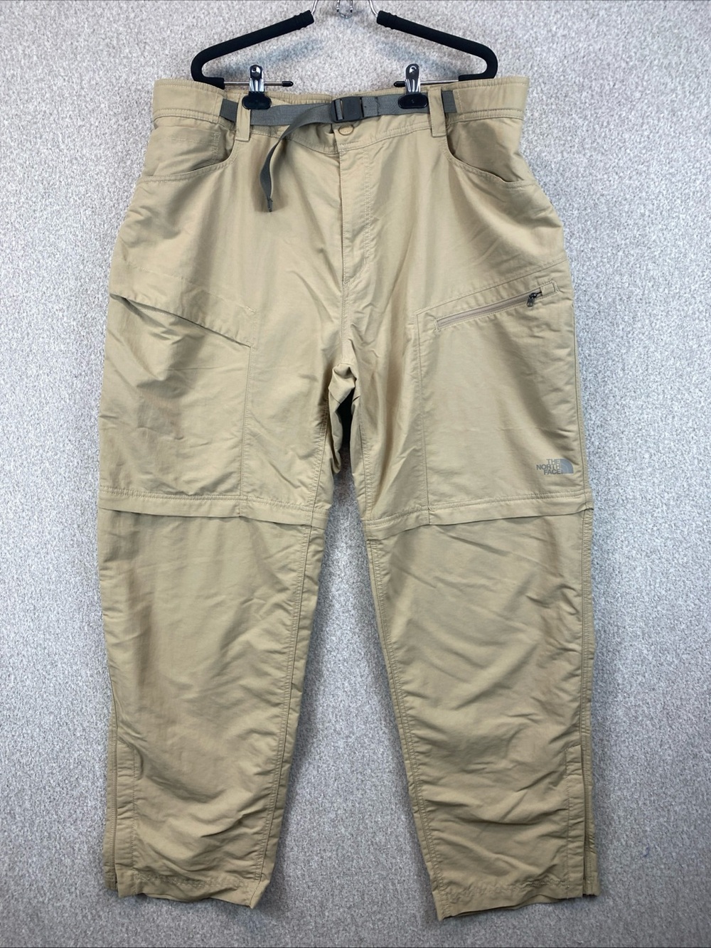 The North Face Paramount Trail convertible pants Mens XXL khaki gorpcore shorts